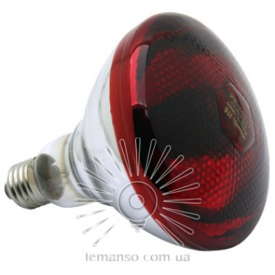 Лампа інфрачервона 175W E27 230B рефлена LM3827LEMANSO Лампа інфрачервона 175W E27 230B рефлена LM3827LEMANSO
