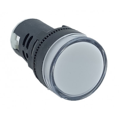 Лампа AD22DS d22mm 230В AC біла Лампа AD22DS d22mm 230В AC біла