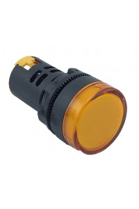 Лампа AD22DS d22mm 230В AC жовтий Лампа AD22DS d22mm 230В AC жовтий