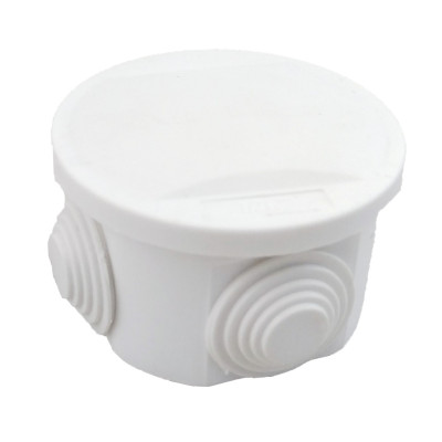 Розподільча коробка 50*50 IP55 PP RAL9016 Розподільча коробка 50*50 IP55 PP RAL9016
