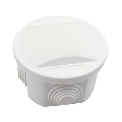 Розподільча коробка 80*50 IP55 PP RAL9016 Розподільча коробка 80*50 IP55 PP RAL9016