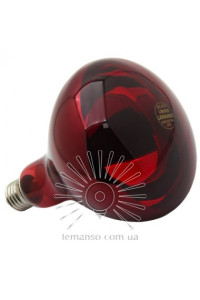 Лампа інфрачервона 250W E27 230B (повністю червона) LM3829 LEMANSO