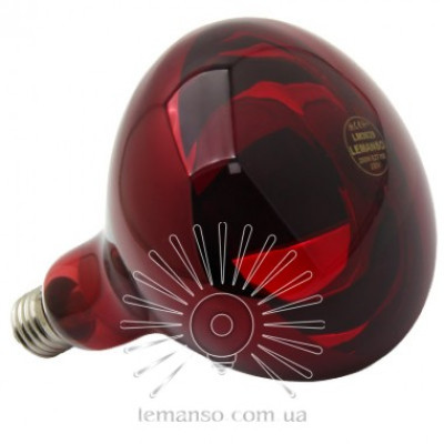 Лампа інфрачервона 250W E27 230B (повністю червона) LM3829 LEMANSO Лампа інфрачервона 250W E27 230B (повністю червона) LM3829 LEMANSO