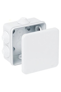 Коробка розподільча пуста  90х90х40 біла IP55 (аналог Schneider) (90)