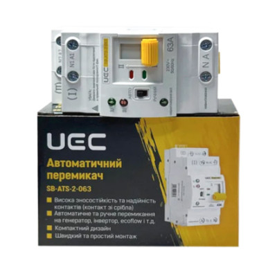 Автоматичний перемикач АВР SB-ATS-2-063-UEC