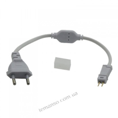 Мережевий кабель для дюралайт-стрічки 60SMD LD1801 Мережевий кабель для дюралайт-стрічки 60SMD LD1801