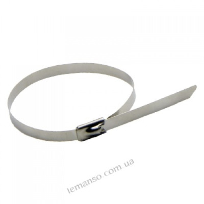 Кабельні стяжки металеві Lemanso 400x4,6mm LMA2745 (100шт.) Кабельні стяжки металеві Lemanso 400x4,6mm LMA2745 (100шт.)